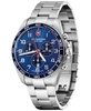 Men's Chronograph FieldForce Classic Stainless Steel Bracelet Watch 42mm