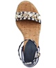 Catalyna Embellished Wedge Espadrille Sandals