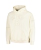 Men's Aaron Rodgers Cream New York Jets Player Name and Number Pullover Hoodie