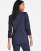 Women's Faux-Double-Breasted Compression-Denim Blazer, Exclusively at Macy's