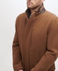 Men's Wool Plush Car Coat