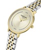 Women's Classic Two Tone Yellow Stainless Steel 34mm