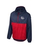 Men's Navy Gonzaga Bulldogs Reloaded Anorak Half-Zip Jacket