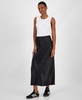 Women's Satin Rhinestone Maxi Skirt, Created for Macy's