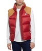 Men's Fabric Block Puffer Vest