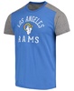 Men's Royal, Gray Los Angeles Rams Field Goal Slub T-shirt