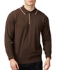 Men's Regular-Fit Tipped Merino Wool Polo Shirt