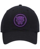 Men's Black Black Panther Dad Adjustable Hat