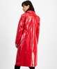 Women's Patent Snap-Front Trench Coat, Created for Macy's 