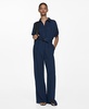 Women's Belt Long Jumpsuit