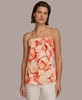 Donna Karan Women's Printed Square-Neck Tank Top