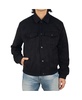 Men's Blake Microsuede Bomber Jacket Slim Fit Casual Softshell Coat