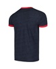 Men's Navy Minnesota Twins Ringer Tri-Blend T-Shirt