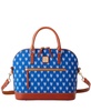 Women's New York Mets Signature Domed Zip Satchel Purse