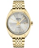 Men's Five Points Swiss Automatic Ion Plating Gold-Tone Stainless Steel Bracelet Watch 47.5mm