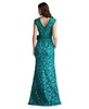 Women's Esha Embroidered Waist Bow Gown