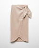 Women's Bow Linen Skirt