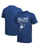 Men's Threads Quenton Nelson Royal Indianapolis Colts Tri-Blend Player T-shirt