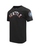 Men's Black Seattle Mariners Cityscape T-Shirt