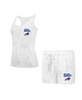 Women's Buffalo Bills Quartz Hacci Knit Tank Top Shorts Sleep Set