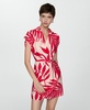 Women's Print Wrap Dress