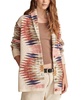 Women's Southwestern Printed Button-Front Cardigan