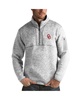 Men's Gray Oklahoma Sooners Fortune Half-Zip Sweatshirt