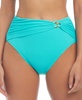 Women's Ring Hardware High-Waist Bikini Bottoms