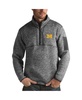 Men's Charcoal Michigan Wolverines Fortune Half-Zip Sweatshirt