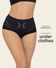 Women's Lace Stripe Undetectable Classic Shaper Panty