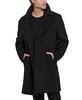 Men's Wool Blend Coat with Removable Quilted Bib