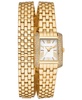 Women's Emery Three-Hand Gold-Tone Stainless Steel Watch 22mm