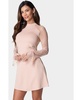 Women's Lace Bell Sleeve Cutout Dress