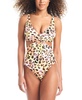 Women's Animal-Print O-Ring Monokini Swimsuit, Created for Macy's