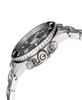 Men's Wall Street Swiss Automatic Silver-Tone Stainless Steel Bracelet Watch 43mm