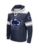 Men's Navy Penn State Nittany Lions Big Tall Hockey Lace-Up Pullover Hoodie