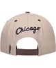 Men's White, Brown Chicago White Sox Chocolate Ice Cream Drip Snapback Hat