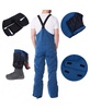 Men's Insulated Snow Bib Overalls Waterproof Ski Snowboard Pants