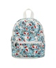 Stitch Santa Stitch All-Over Print White Faux Leather 10.6" Mini Backpack