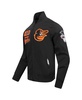 Men's Black Baltimore Orioles Area Code Twill Full-Zip Jacket