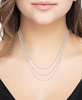 Silver Plated Chain 3Pc. Set