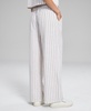 Women's Linen Blend Smocked-Waist Pull-On Pants, Created for Macy's