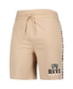 Men's Tan Brooklyn Nets Team Stripe Shorts