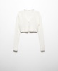 Women's Knitted Cropped Cardigan 