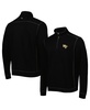 Men's Black Wake Forest Demon Deacons Tobago Bay Tri-Blend Half-Zip Pullover