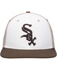 Men's White, Brown Chicago White Sox Chocolate Ice Cream Drip Snapback Hat