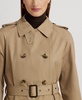 Women's Belted Maxi Trench Coat