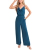 Women's Sleeveless Straight Leg Jumpsuit