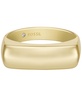 Heritage D-Link Glitz Gold-Tone Stainless Steel Signet Ring