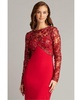 Women's Ena Embroidered Tulle & Crepe Cocktail Dress